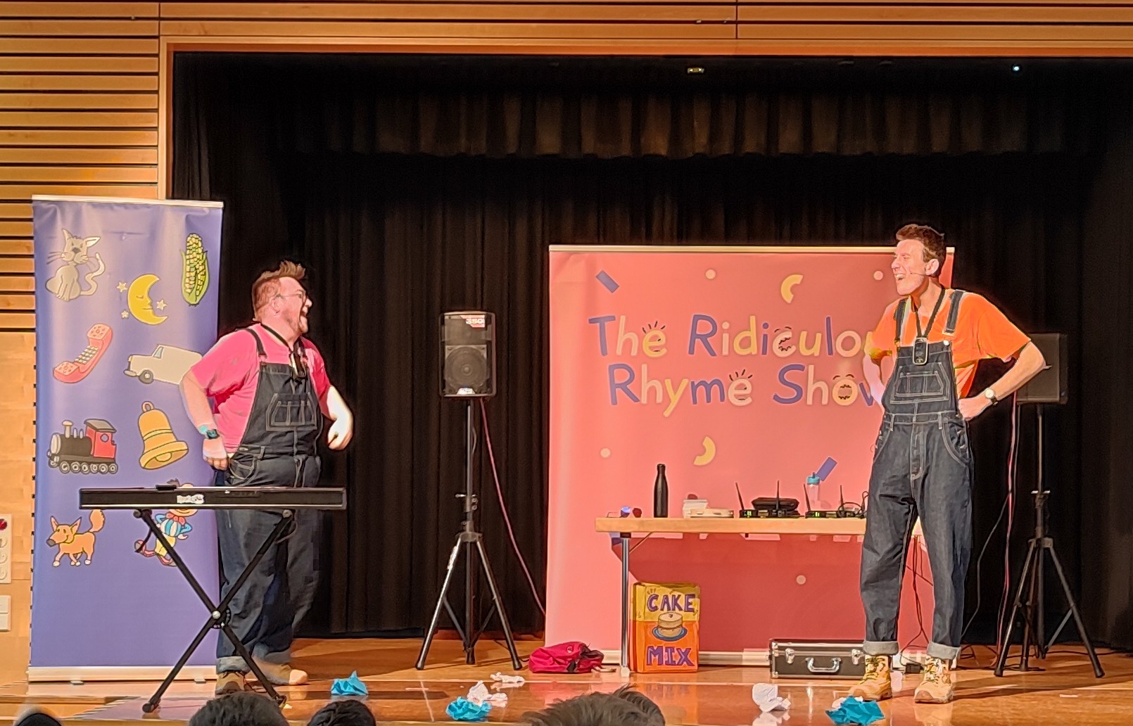 Ridiculous-Rhyme-Show an der Lindenparkschule