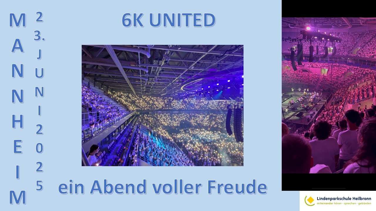 6K UNITED -ein Abend voller Freude