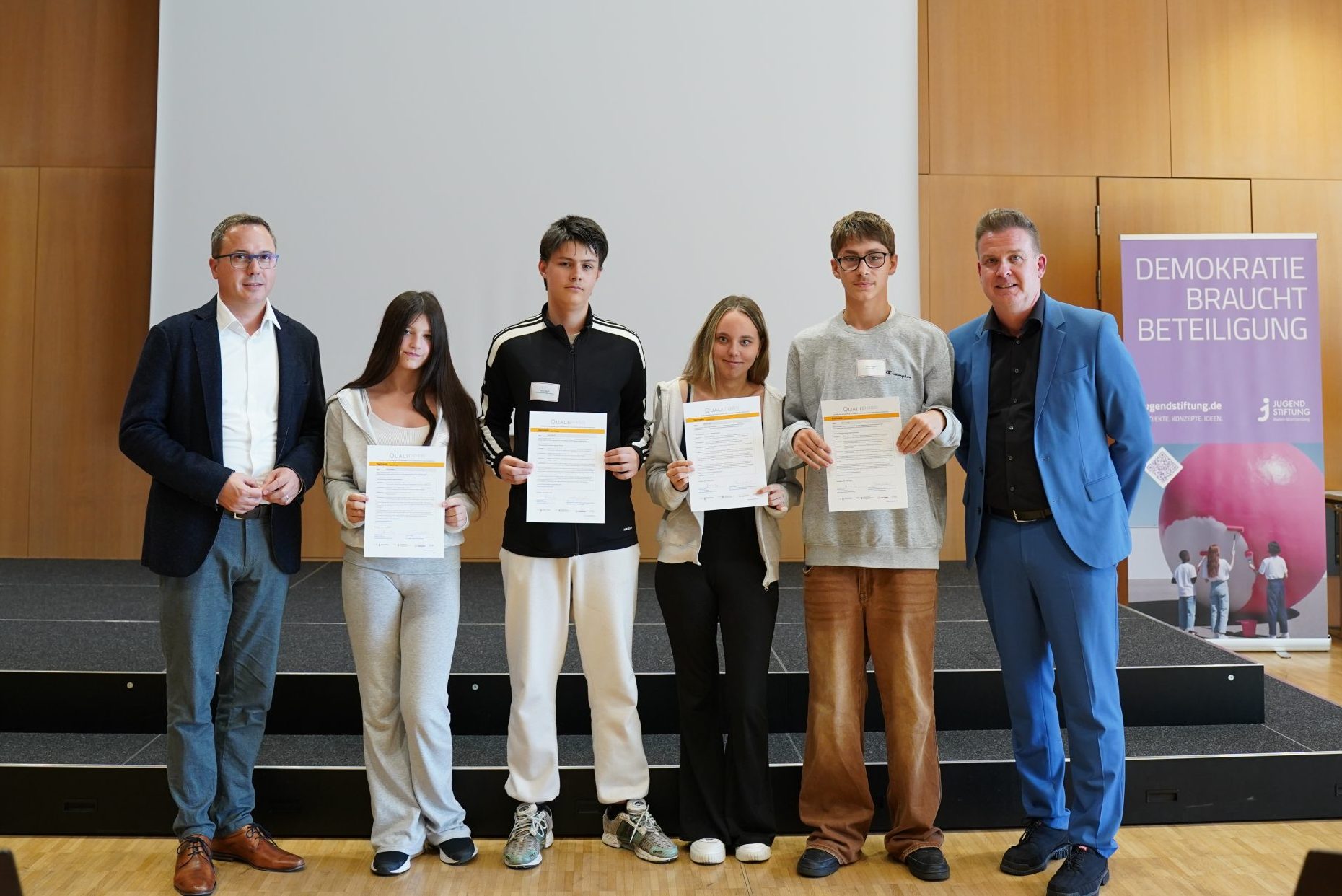 Abschlussveranstaltung der Umweltmentorenausbildung im Innenministerium Stuttgart